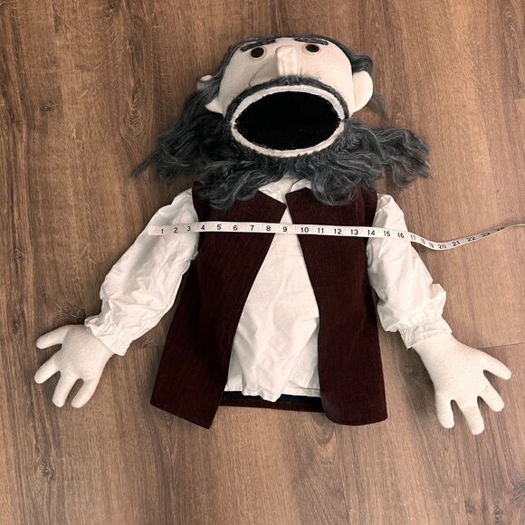 Large Handmade Custom Puppet Old Man - Picture 5 of 15